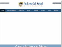 Tablet Screenshot of anthonygell.co.uk